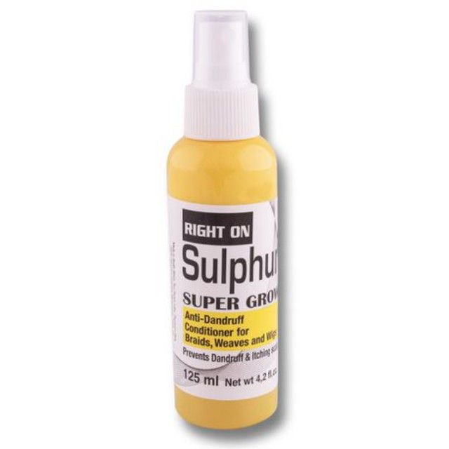 Right On Sulphur Super Grow Hair Spray 125ml Shop Today. Get it