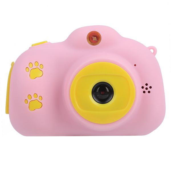 X700 Cartoon Digital Camera 2.0 Inch IPS Screen Pink