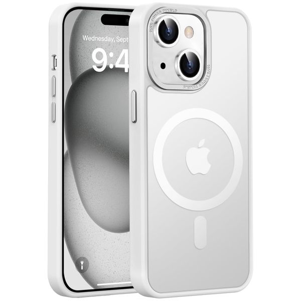 Compatible With IPhone 14 Semi-Transparent Matte Phone Case