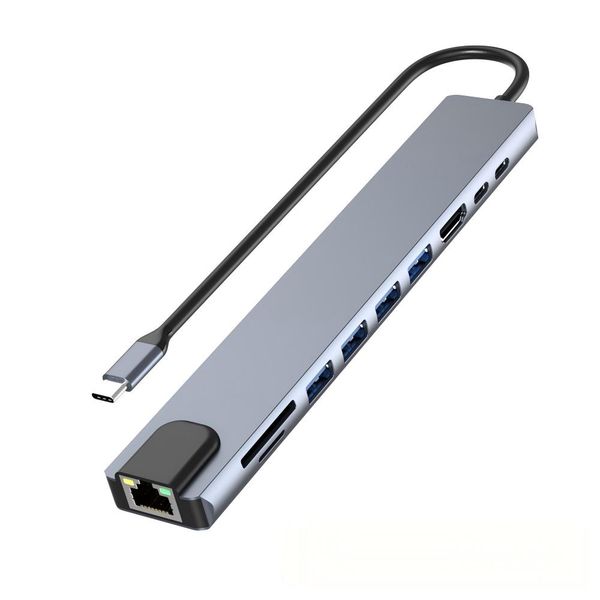 YYTONG USB C Hub Ethernet HDMI Adapter, 10 in 1 Laptop Docking Station
