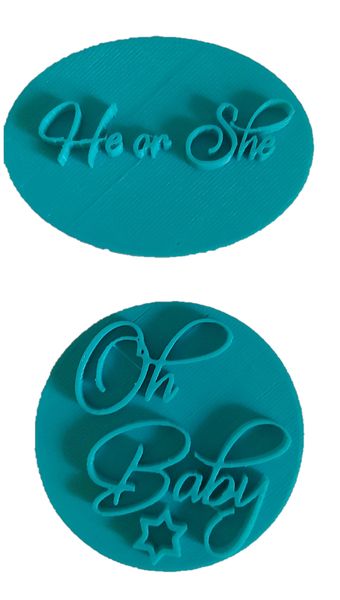 Embosser - Baby set of 5