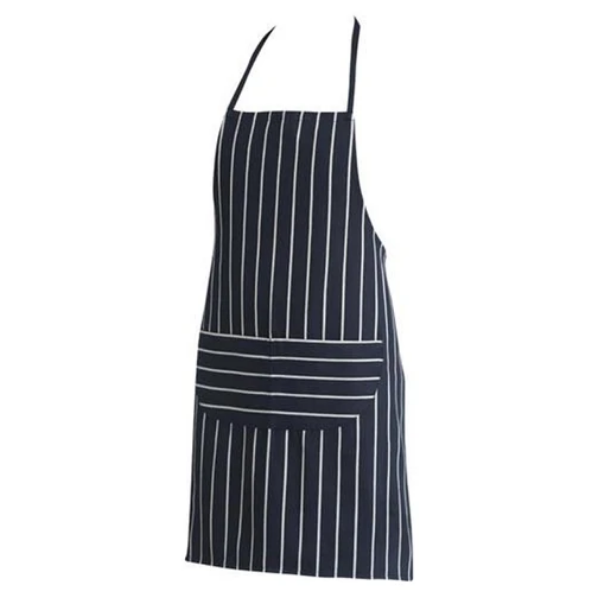 Apron Butcher Striped Blue and White