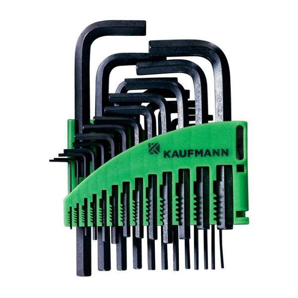 Kaufmann - Allen Key Set 25Piecee 3/8-10mm - 2 Pack