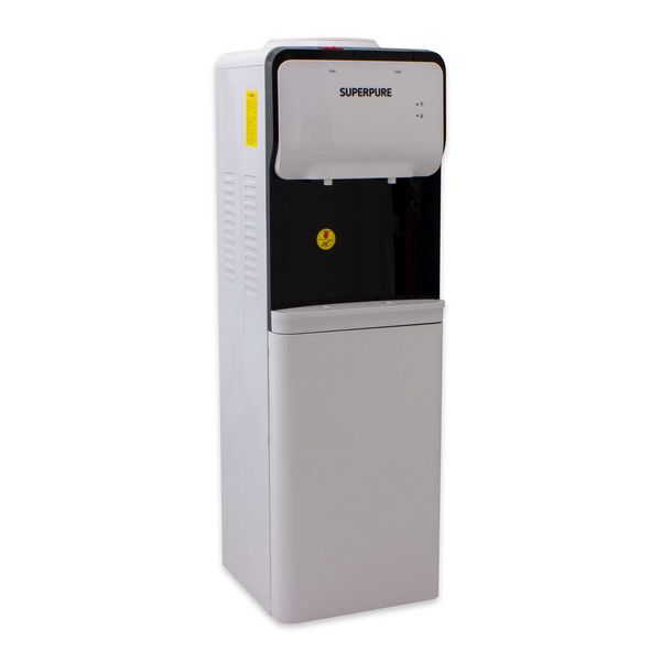 SUPERPURE - Floor Standing Hot &amp; Cold Water Dispenser (Top Loading)