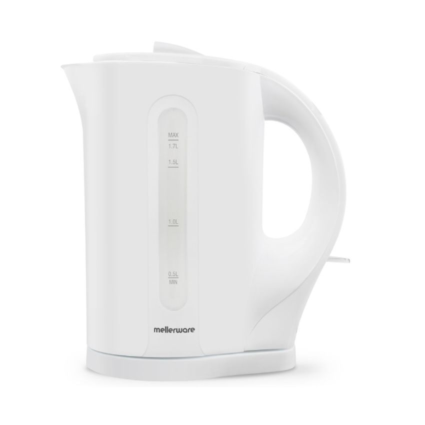 Mellerware "Tugela" 1.7L Cordless Plastic Kettle White Bulk Box