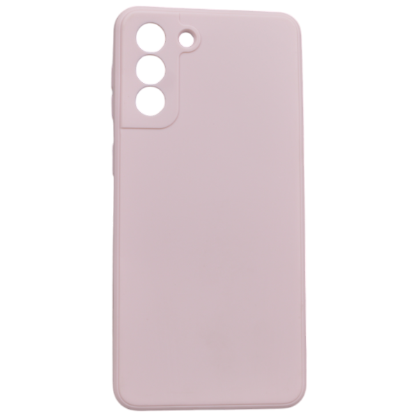 High Quality Plain Silicone Phone Case For Samsung Galaxy A03S - Light Blue