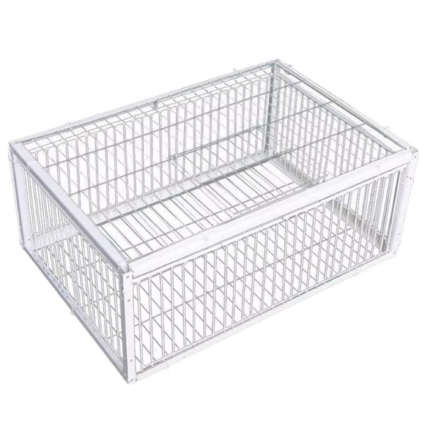 Pet Two-Way Entry Metal Humane Pigeon Bird Cage Trap - 40cm