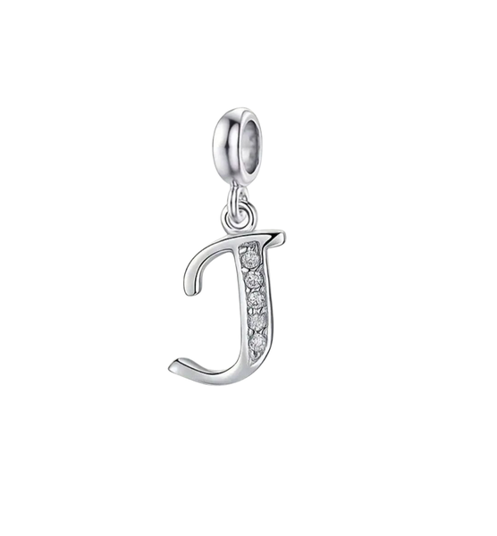 Sparkling Alphabet Charm - Letter J image