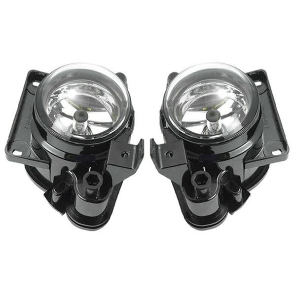 1Pair Bumper Fog Lights with Bracket for Vw Bora Compatible with Universal