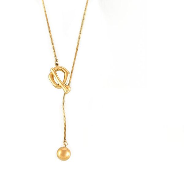 M067 Gold Adjustable Women's Necklace