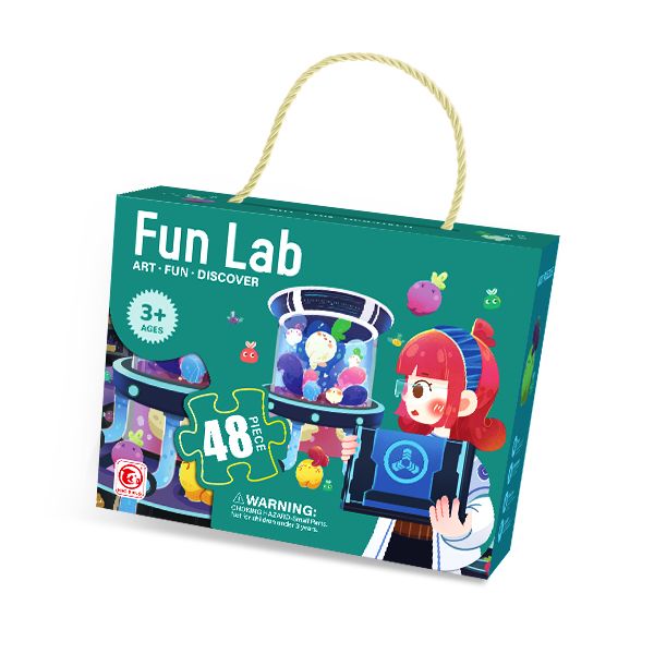 HAO Art Puzzle - Fun Lab 48 Pieces