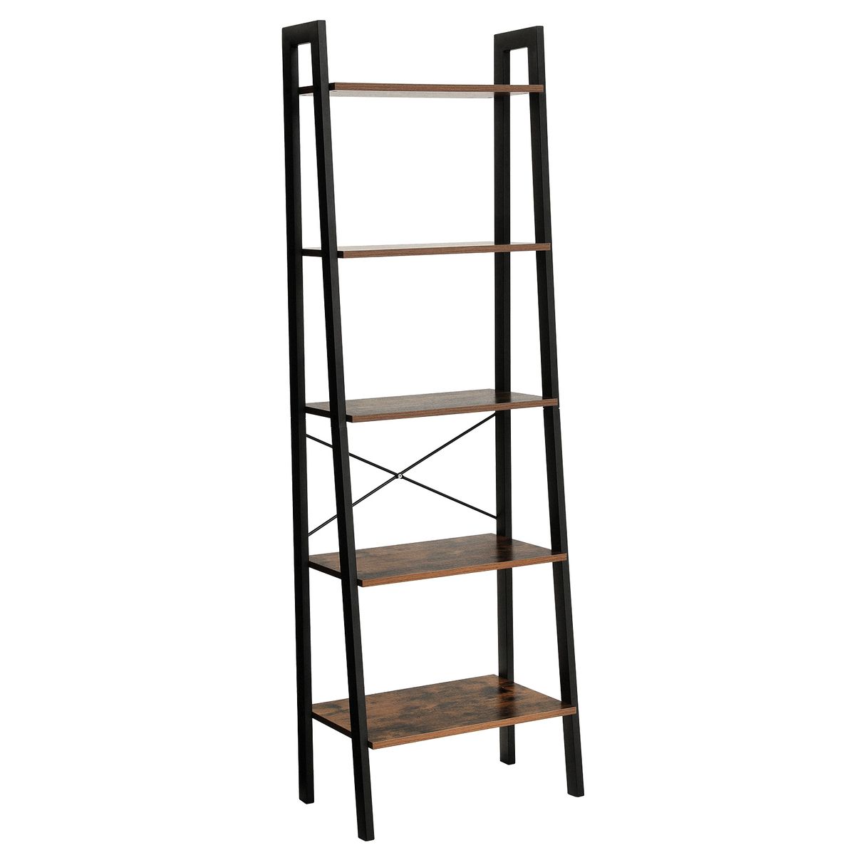 Lifespace Industrial Rustic 5 tier Ladder Shelves Shop Today. Get it