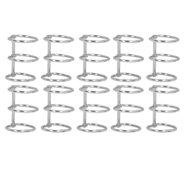 Metal Book Rings 25mm Compatible with A4 Diary