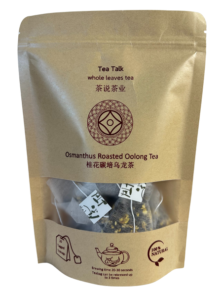 Osmanthus Roasted Oolong Tea- Loose Leaf Tea Bags