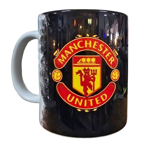 Retro Style Ceramic Mug - Manchester United