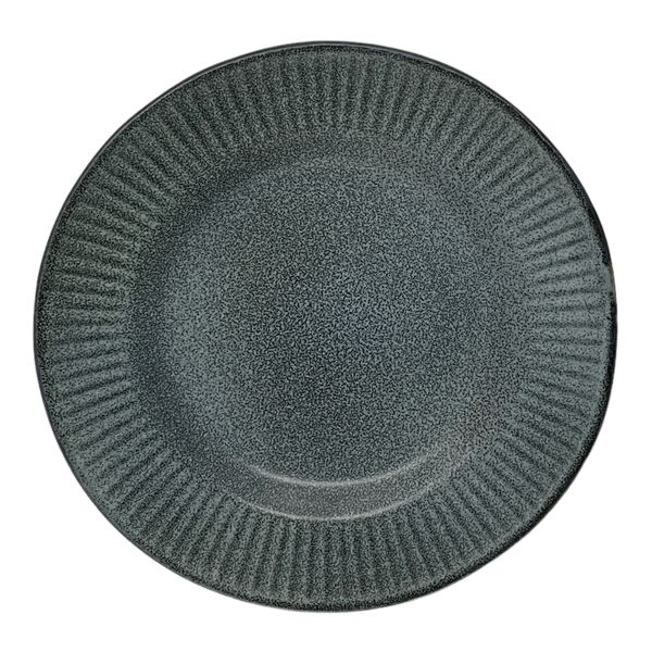 Quality Round Side Plate Embossed Reactive Assorted Designs 6Pc 20cm