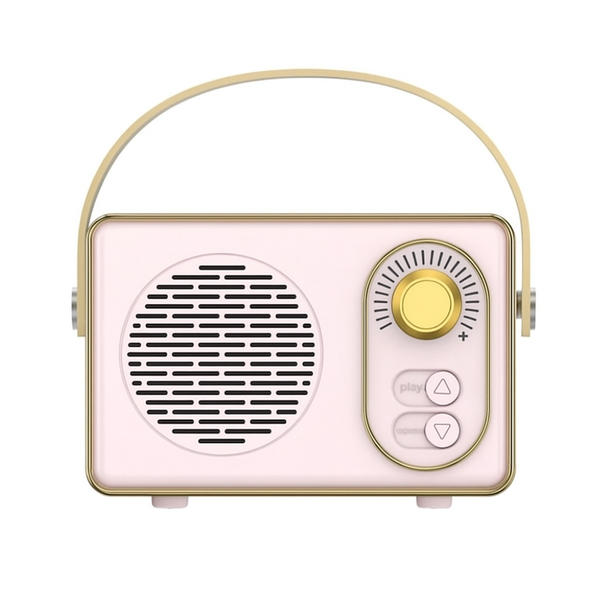 Classical Retro Mini Bluetooth Speaker with FM Radio, USB, TF &amp; AUX Play