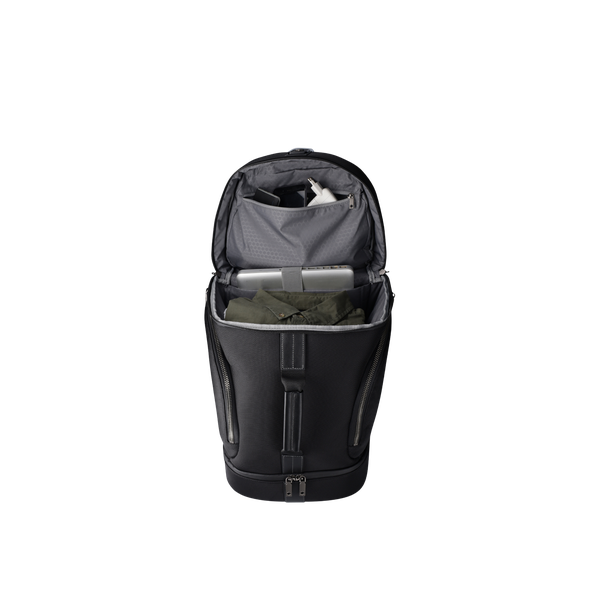Jekyll and Hide Large Nylon Travel Backpack, Black