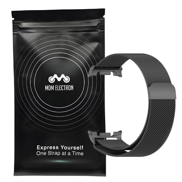 Magnetic Milanese Strap Compatible with Samsung Galaxy Watch 8 -Black