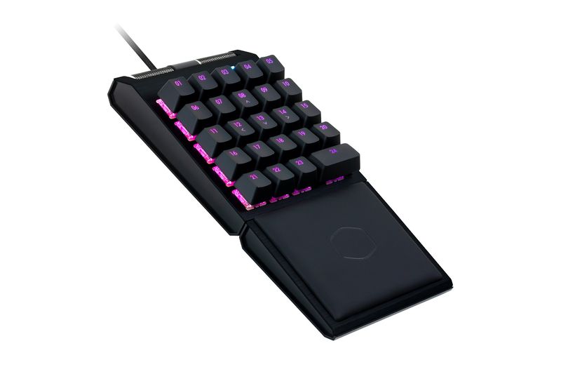 Cooler Master Gateron Red Switches Control Pad-Gunmetal Black