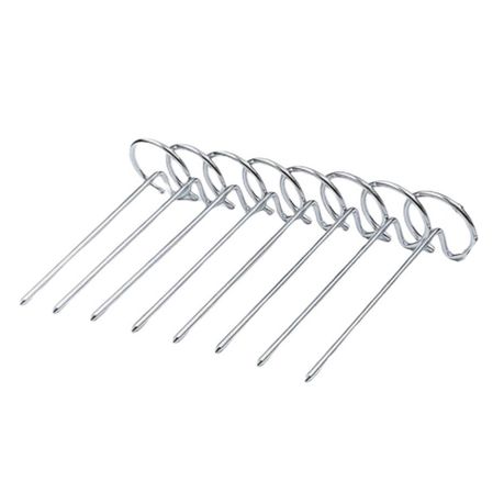 Mini Stainless Steel Meat Skewers - 20 Piece Image