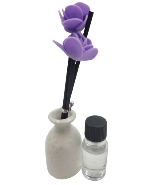Aroma Scents Oil with Flower - Lavender