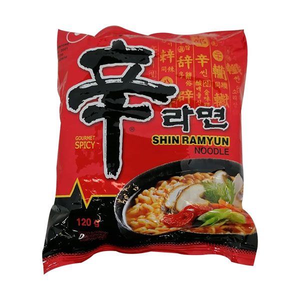 Nongshim Shin Ramyun Noodle Soup 5 x 120g