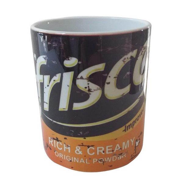 Vintage `Kitchen Tin` Coffee Mug - Frisco Original Powder Mug