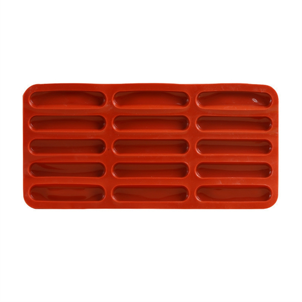 Tiramisu Finger Biscuit Silicone Mould, Chocolate Bar Mold