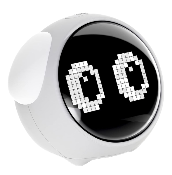 Kids Smart Alarm Clock with Night Light, Voice &amp; Dual Alarm