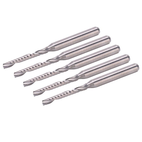 Single Flute End Mill 3.175mm Tungsten Steel Cutting Tool