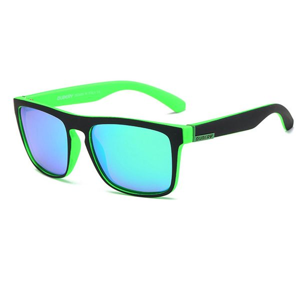 Dubery High Quality Men's Lifestyle Polarized Sunglasses - Bright Orange