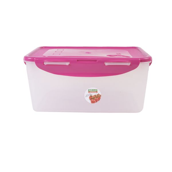 Large Rectangular Snap Lid Lunch Box