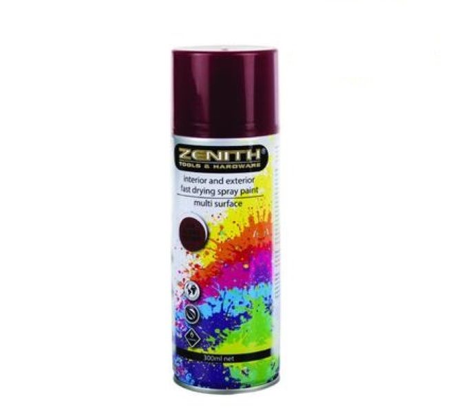 Zenith- Spray-Paint Gloss-brown- 300ml | Buy Online in South Africa ...