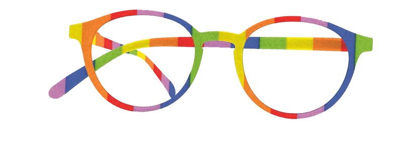 News Optic Reading Glasses - No. 88 Rainbow Range