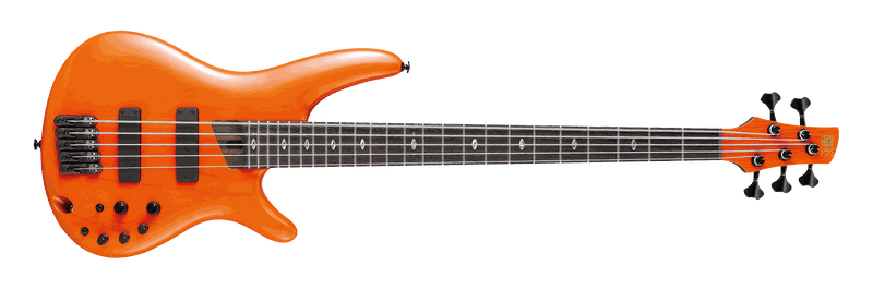 Ibanez SR4605-OSL 5 String Electric Bass Guitar Orange Solar Flare
