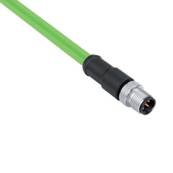 XY-0985-342-102/2 M: Robust Profinet M12 D-Coded Cordset for Industrial Use