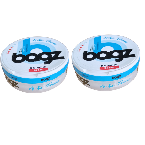 Bagz - Nicotine Pouch Arctic Freeze 24 MG - 2 Pack