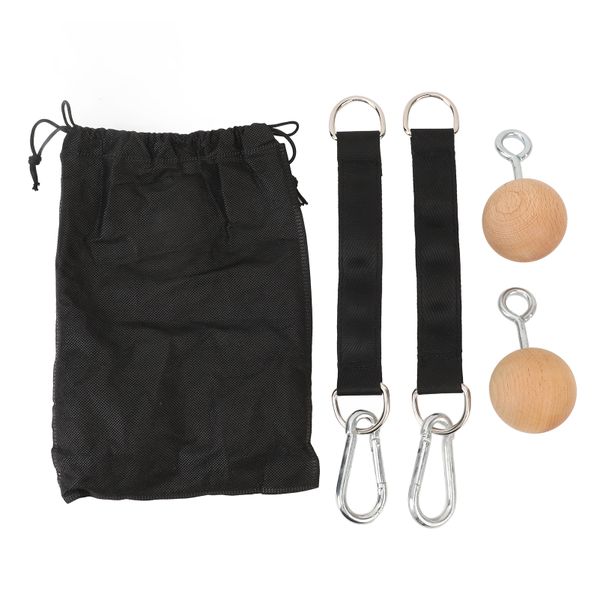 Anti Slip Pull Up Ball Grip with Strap for Strength Training