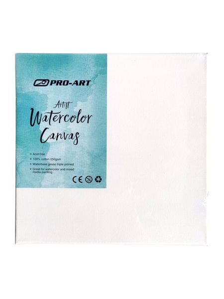 Pro-Art 3/4" Watercolour Stretch Canvas 30x30cm