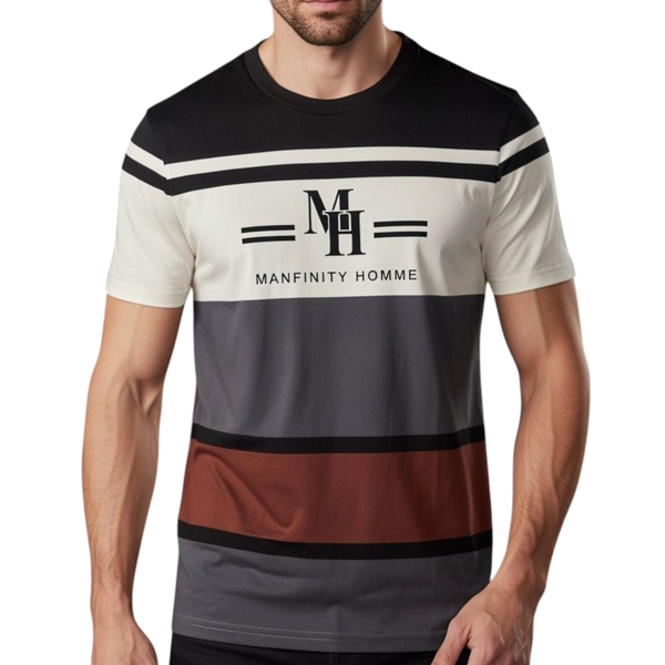 Men's Short Sleeve Striped T-Shirt