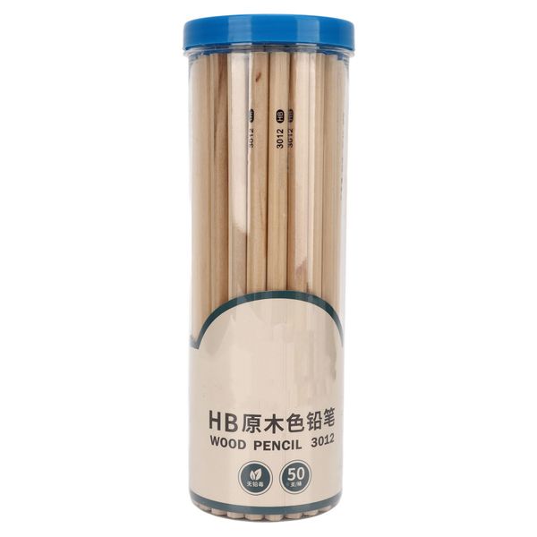 HB Pencil Set 50 Pcs Hexagonal Grip for Students