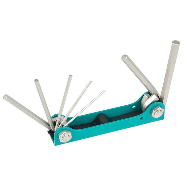 Prokit 8PK-021N 7-Piece Folding Hex Key Set Compact &amp; Durable Tool Set