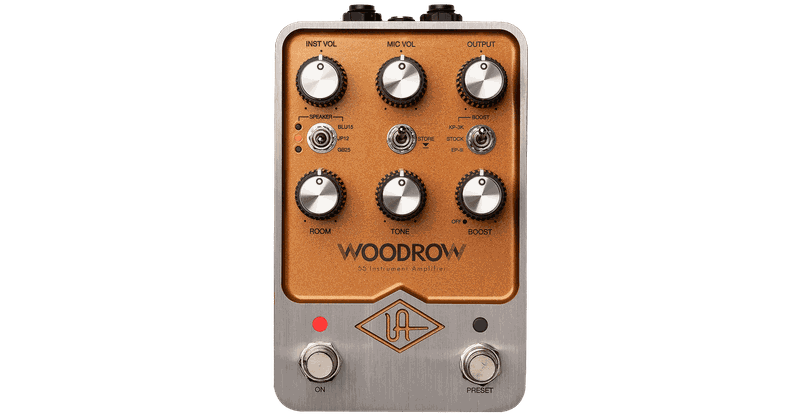 Universal Audio Woodrow '55 Instrument Amplifier Pedal