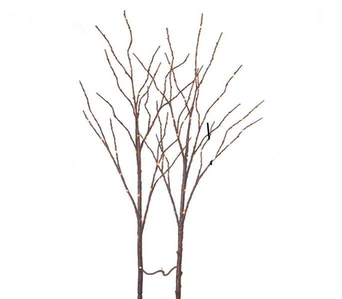 Lighted Brown Branches Battery Operated with Timer 30IN 100 LED Fairy