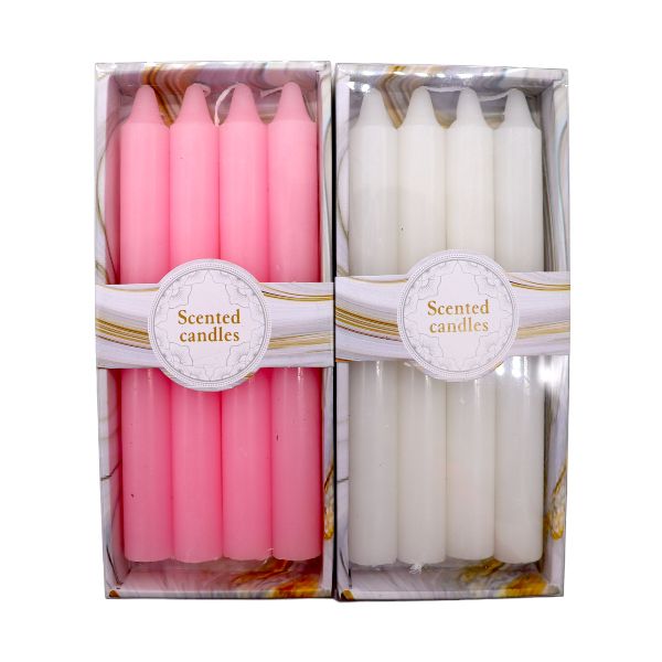 Set of 8 Scented Long Candles Shop Today. Get it Tomorrow!