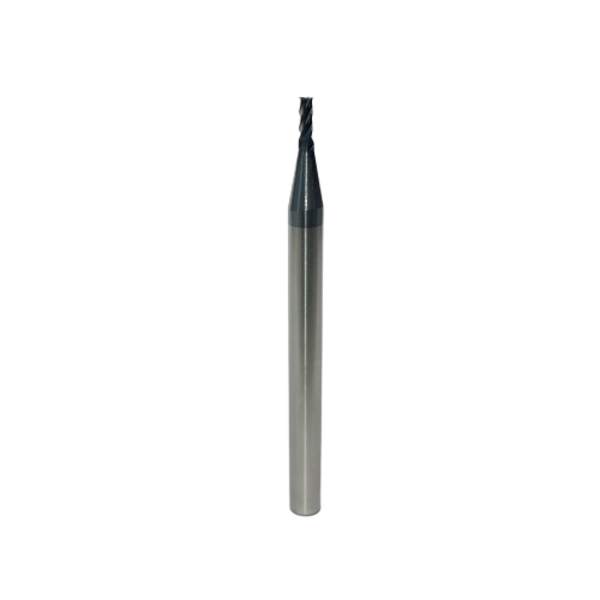 Tungsten Carbide HRC45 End Mill Cutter - 4 Flutes - D1.5 x 4 x D4 x 50L