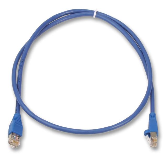 Videk (2996-1B) Ethernet Cable, Patch Lead, Cat6, 1m, Blue