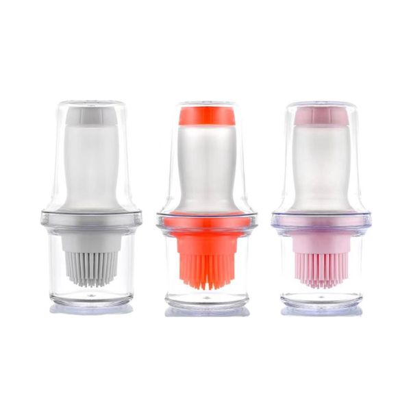 Set of 3 Handy Silicone Basting Brush Oil Brush Pastry Baking Brush
