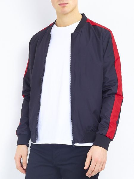 Brave Soul Mens Marvin Bomber Jacket